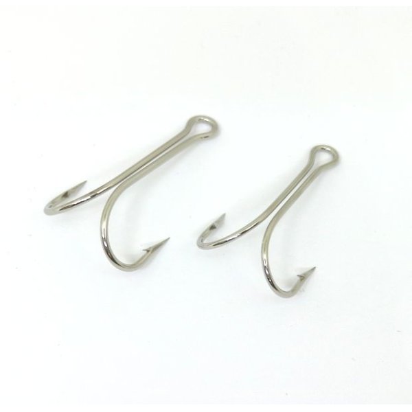 画像1: Mustad Hook　Wフック　7826（＃3/0・＃4/0）　10本入り