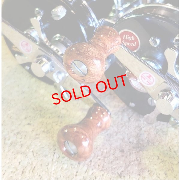 画像6: 花梨ウッドノブパワーハンドルセット　