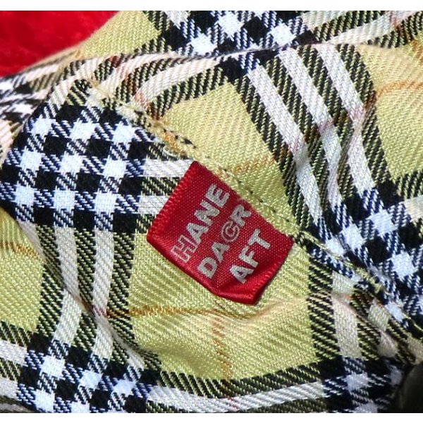 画像9: ボンボン付き　バーバーリーチェックキャスケット (9)